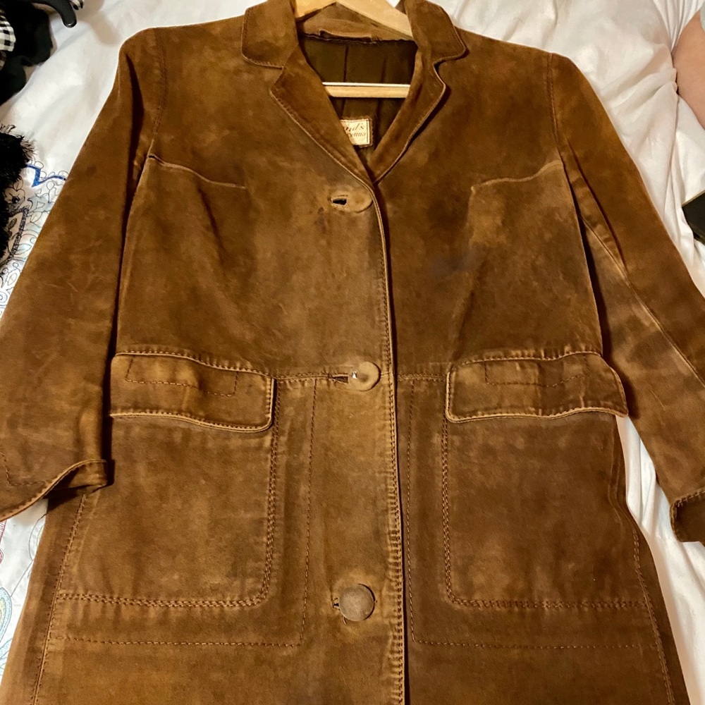 VINTAGE FROM THE LATE 1960s DEERSKIN JACKET